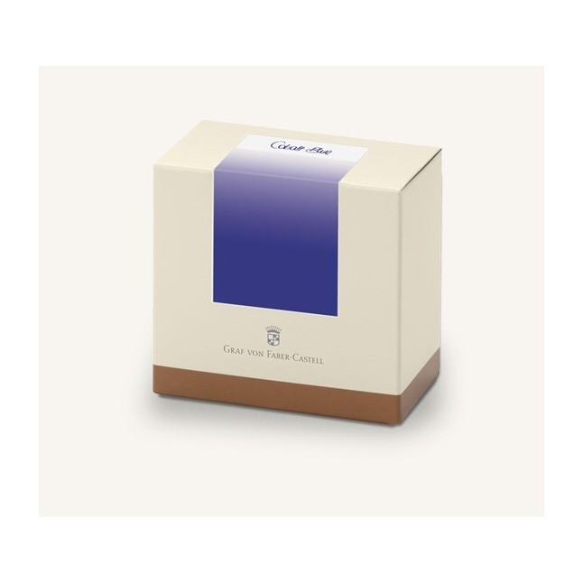Flacon d'encre bleu cobalt