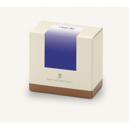 Flacon d'encre bleu cobalt