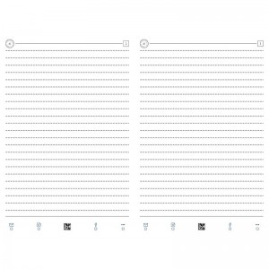 Recharge Carnet Thibierge Pages Lignées 6