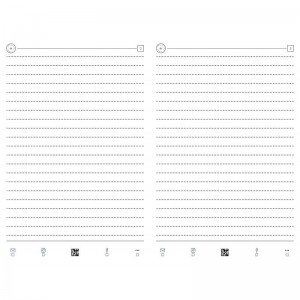 Recharge Carnet Thibierge Pages Lignées 7mm