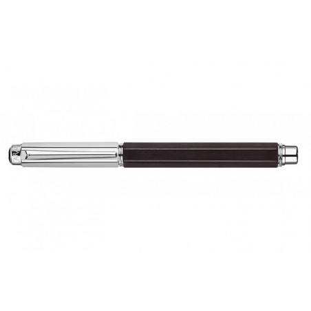 Stylo plume VARIUS EBONY argenté rhodié