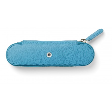 Etui zippé Bleu Azur pour 1 stylo