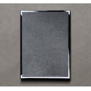 Carnet Thibierge Noir - Couverture Cuir 12.19