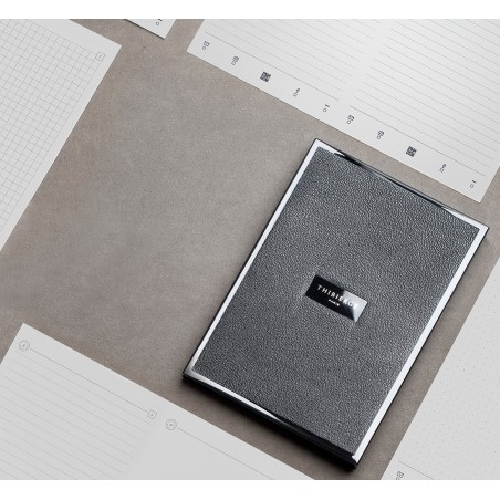Carnet Thibierge Noir - Couverture Cuir 12.19