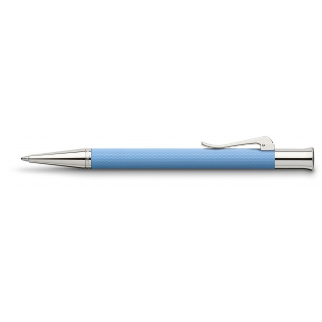 Stylo bille Guilloché Bleu Azur
