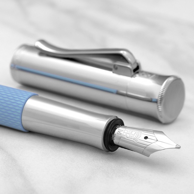 Stylo plume - Guilloché Bleu Azur - Graf von...