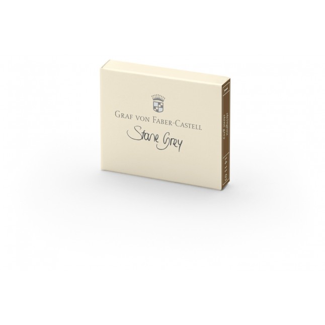 Cartouches d'encre - gris pierre - Graf von Faber-Castell