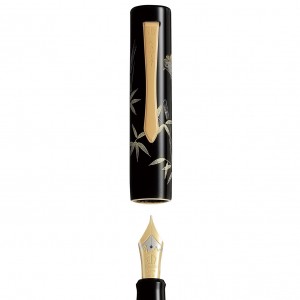 Stylo plume - Chinkin Bambou et Moineau - Namiki 2