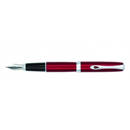 Stylo plume - Excellence A2 Magma Red Plume acier - Diplomat