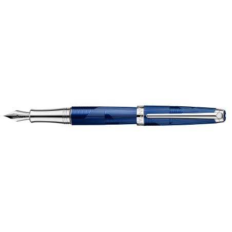 Stylo plume Léman - Bleu Marine - Caran d'Ache