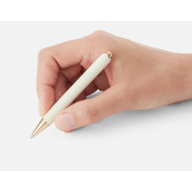 Stylo-bille Cross Sauvage - Modèle Ivoire, Finition Nacrée, Rechargeable