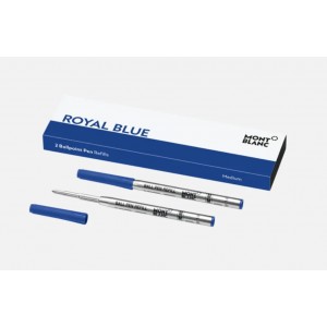 Recharges - Stylo bille (M) bleu - Montblanc