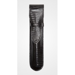 Etui - Lézard Véritable Noir - Mignon
